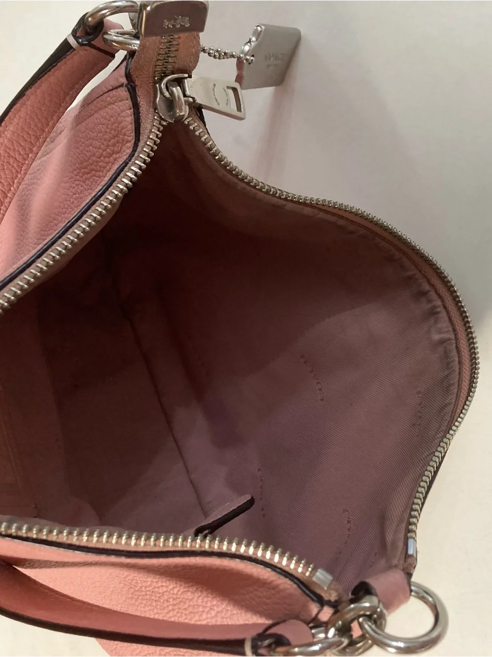 Coach Pink Peony Chelsea Bag